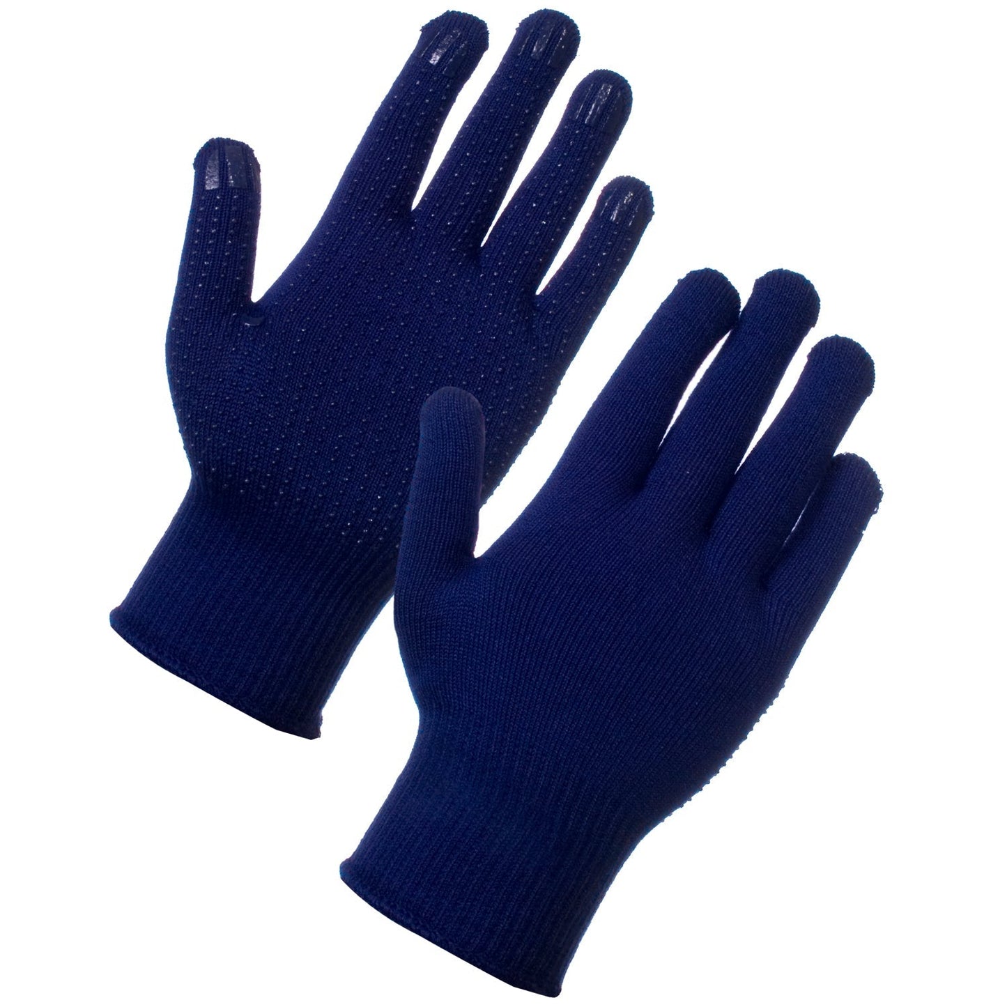 Supertouch Superthermal Gloves PVC Dot Grip Thermolite Lycra Cold Store Pair