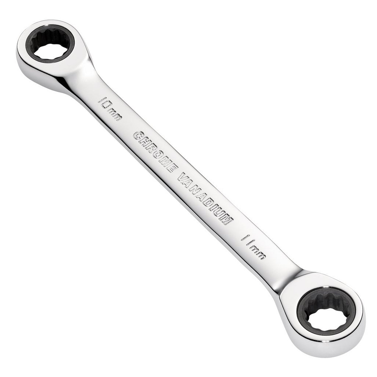 Draper HI-TORQ Metric Double Ratchet Ring Spanner 10x11mm Chrome Vanadium