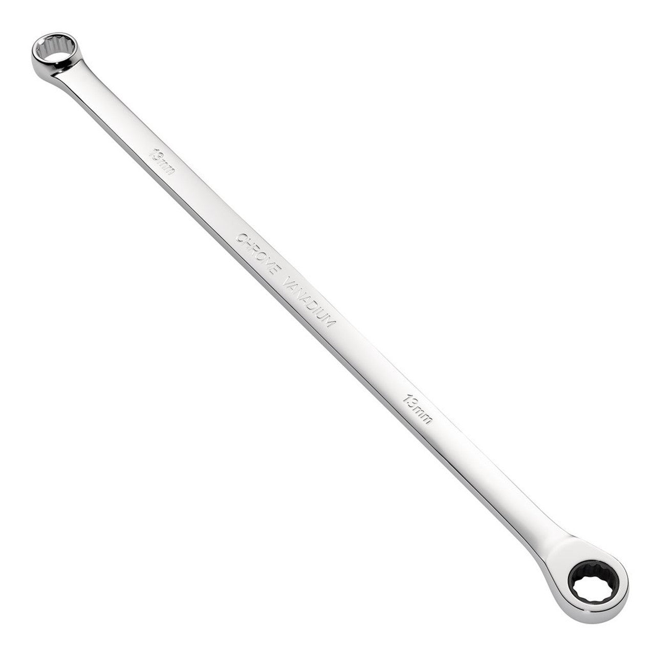 Draper HI-TORQ Metric Extra-Long Double Ring Ratchet Spanner 13mm 90-Tooth