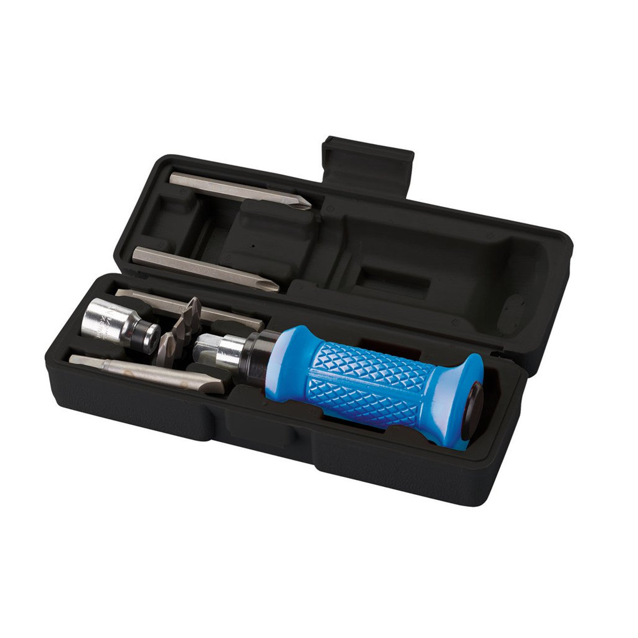 Draper Tools 10 Piece Impact Screwdriver Set 1/2" Sq. Dr. with Storage Case