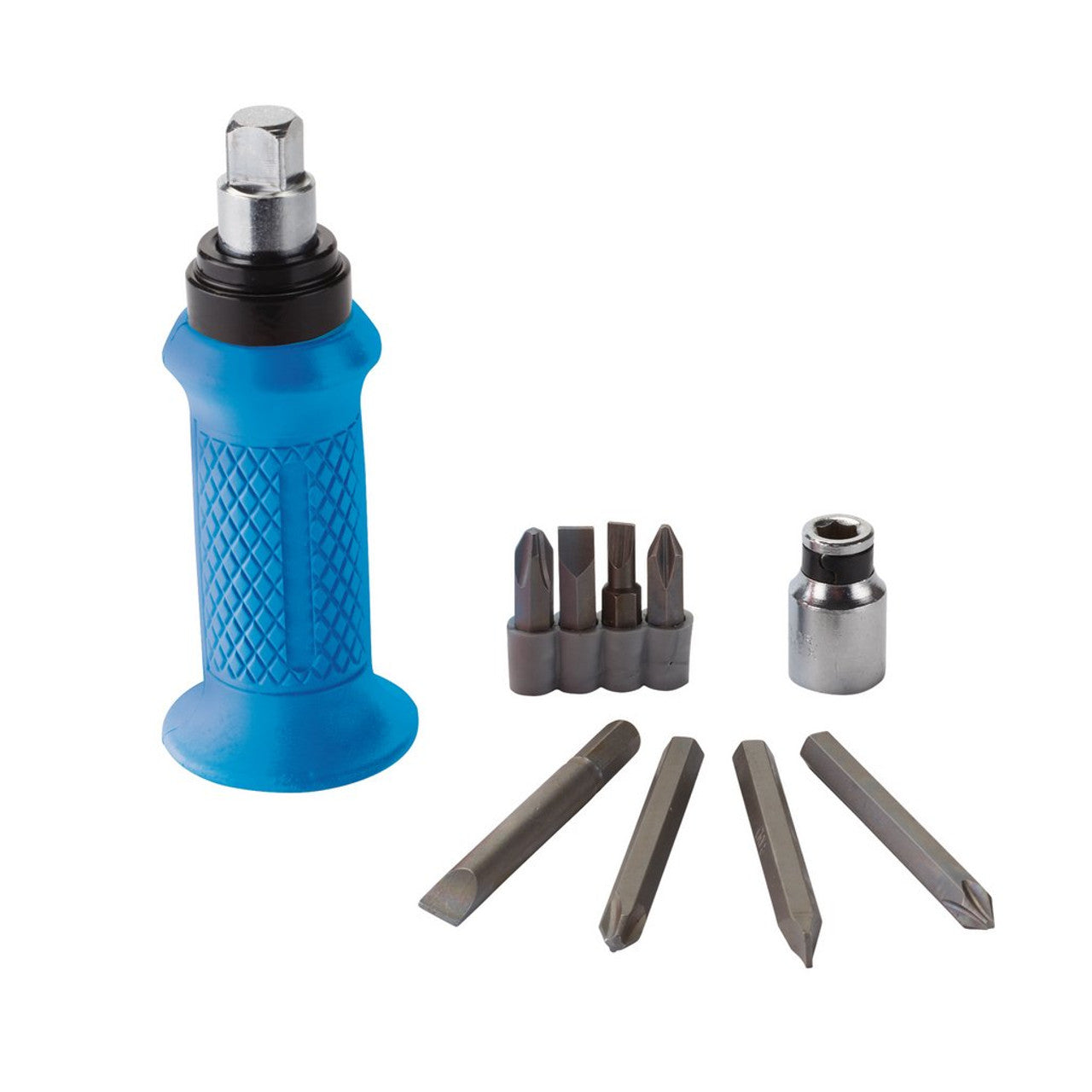 Draper Tools 10 Piece Impact Screwdriver Set 1/2" Sq. Dr. with Storage Case