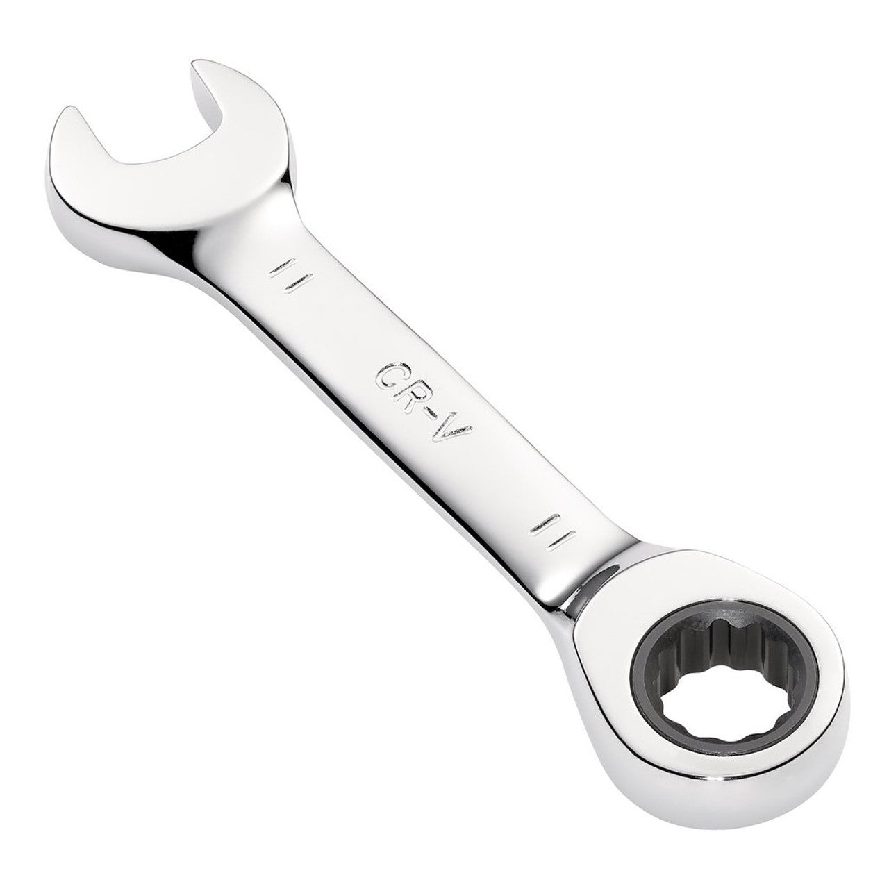 Draper HI-TORQ 11mm Stubby Ratchet Combination Spanner Chrome Vanadium Steel