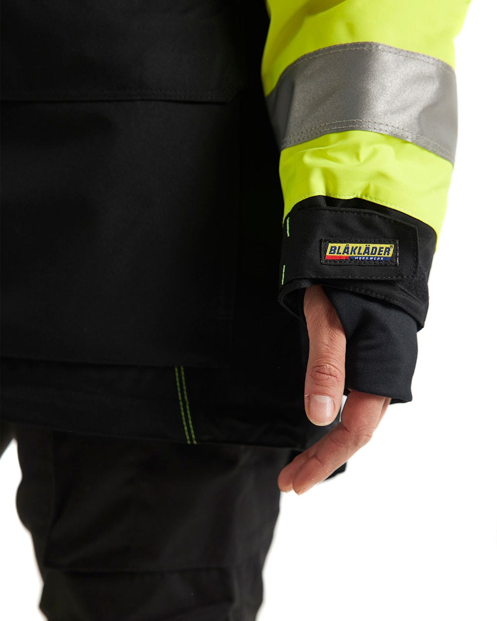 Blaklader Women's Hi-Vis Winter Parka 4472 Waterproof Insulated with Hood