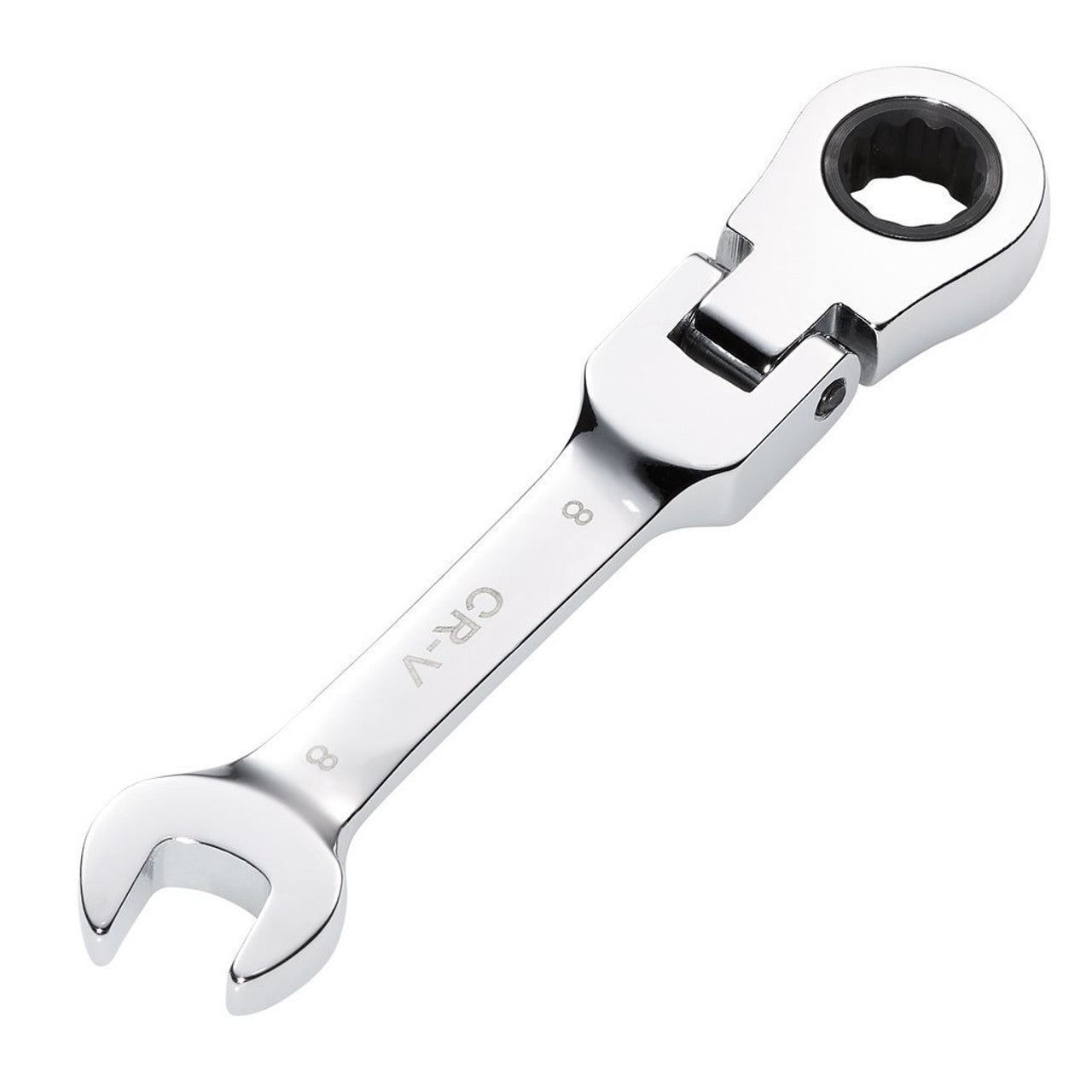 Draper HI-TORQ Metric Stubby Flexible Head Ratchet Spanner 8mm 90-Tooth