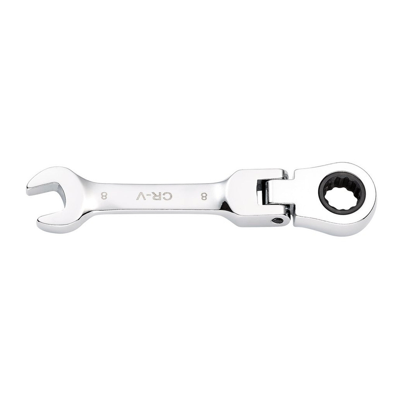 Draper HI-TORQ Metric Stubby Flexible Head Ratchet Spanner 8mm 90-Tooth