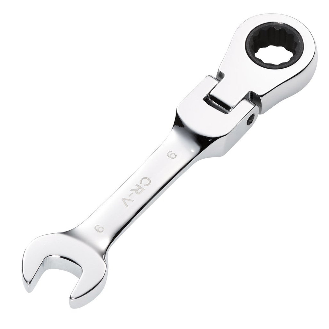 Draper HI-TORQ Metric Stubby Flexible Head Ratchet Spanner 9mm 90-Tooth
