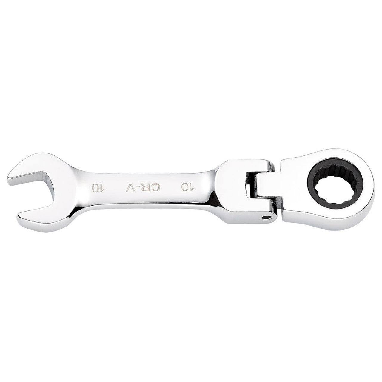 Draper HI-TORQ Metric Stubby Flexible Head Ratchet Spanner 10mm 90-Tooth