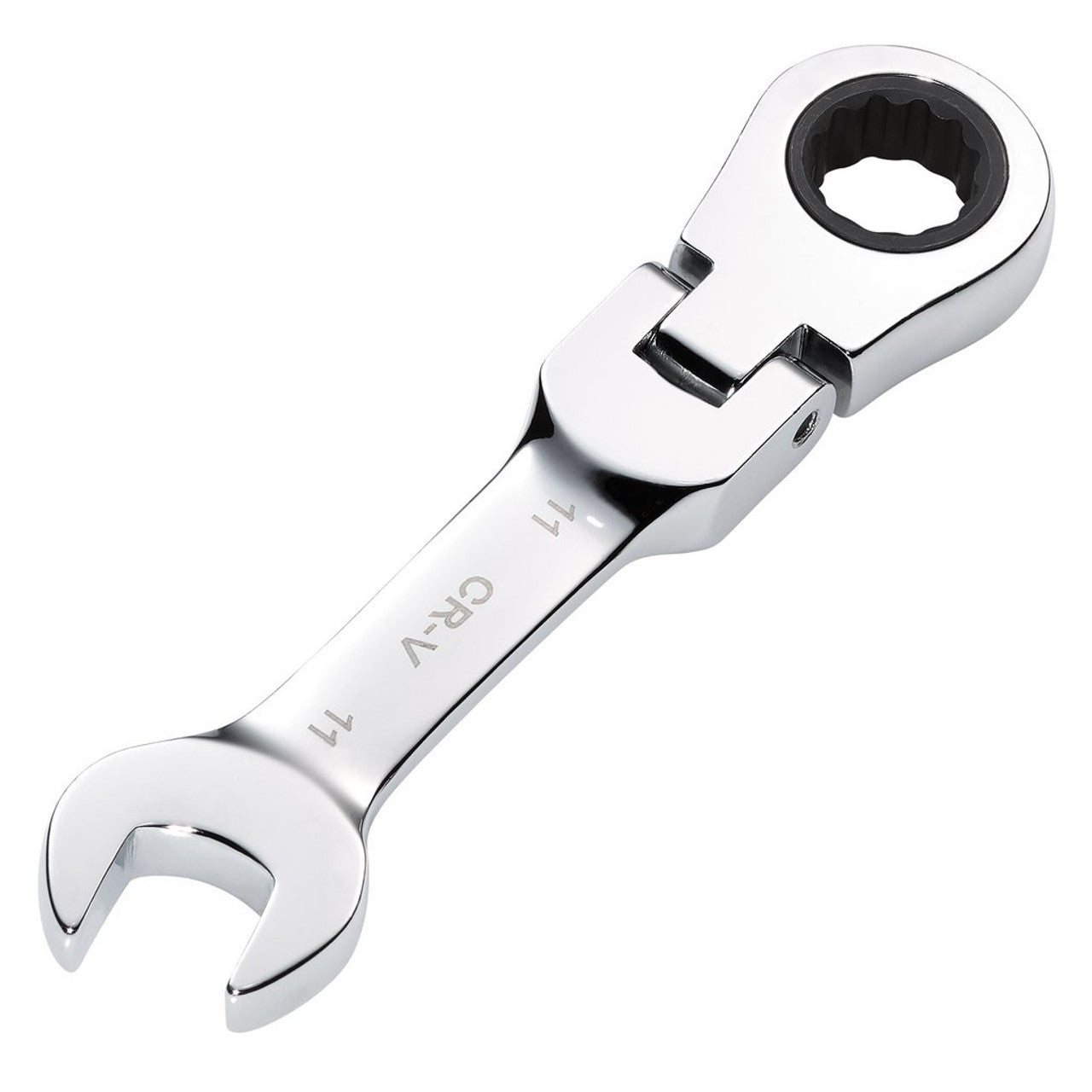 Draper HI-TORQ Metric Stubby Flexible Head Ratchet Spanner 11mm 90-Tooth