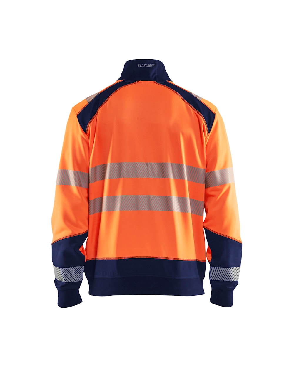 Blaklader Hi-Vis Full Zip Sweatshirt 3558 Yellow Reflective Safety Workwear