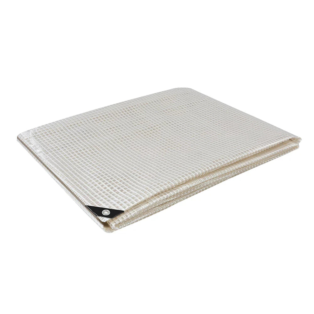 Silverline Leno Tarpaulin 170gsm UV-Treated Tear Water Mould Resistant 3x4m