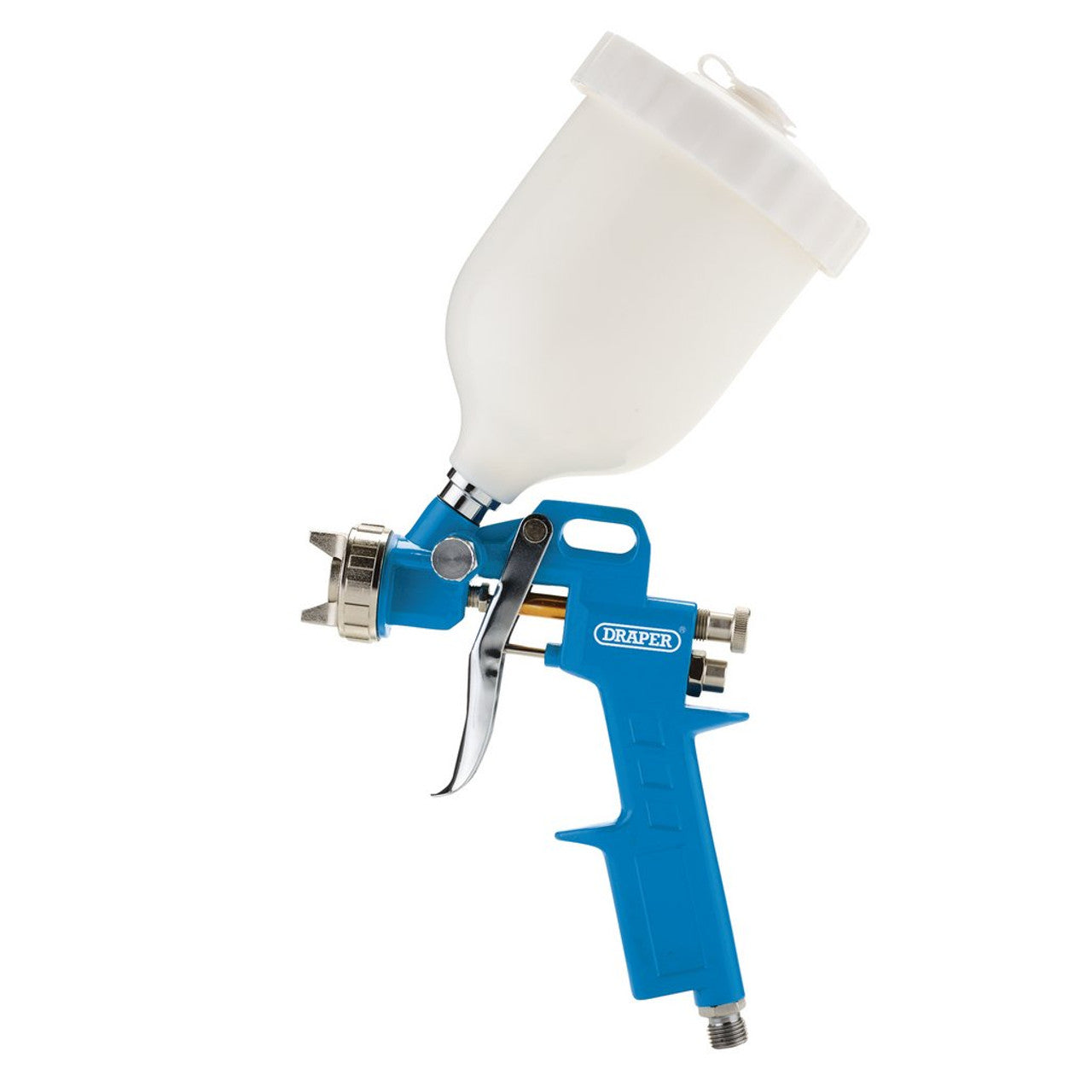 Draper Tools Gravity Air Spray Gun 500ml 1.5mm Nozzle Adjustable Pattern