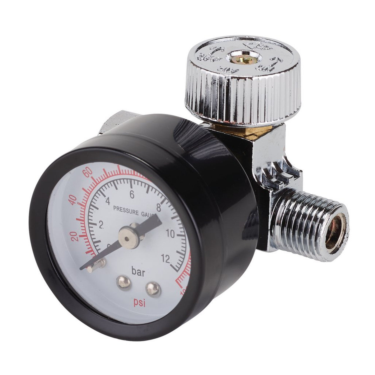 Draper Tools 1/4" BSP Air Regulator with Gauge 180Psi Compact Lightweight