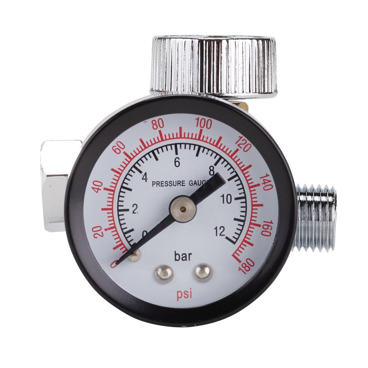 Draper Tools 1/4" BSP Air Regulator with Gauge 180Psi Compact Lightweight