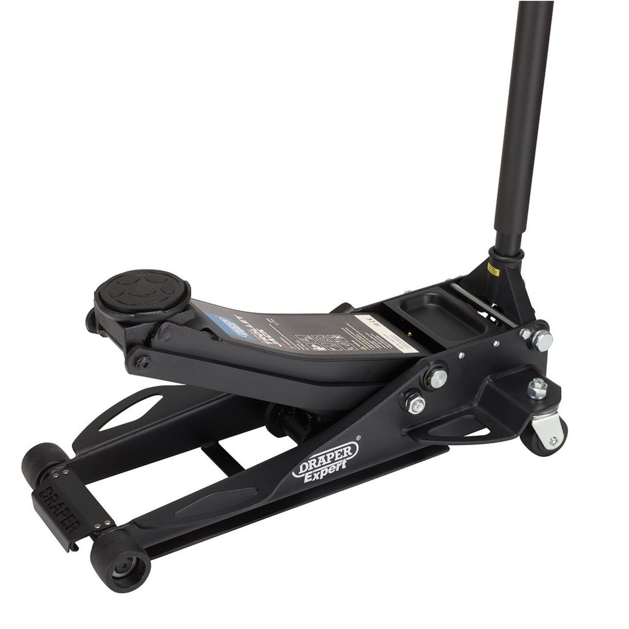Draper Tools 3 Tonne Low Profile Fast Lift Garage Trolley Jack 78-510mm
