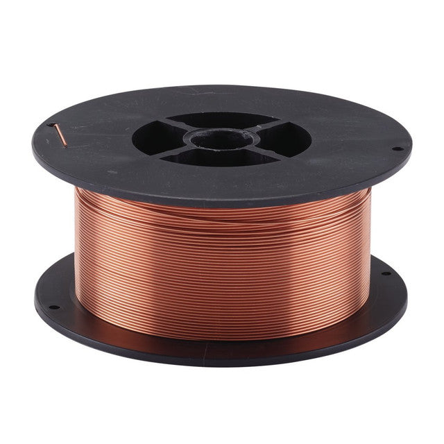 Draper Tools 0.8mm Mild Steel MIG Welding Wire 700g Copper Coated Spool