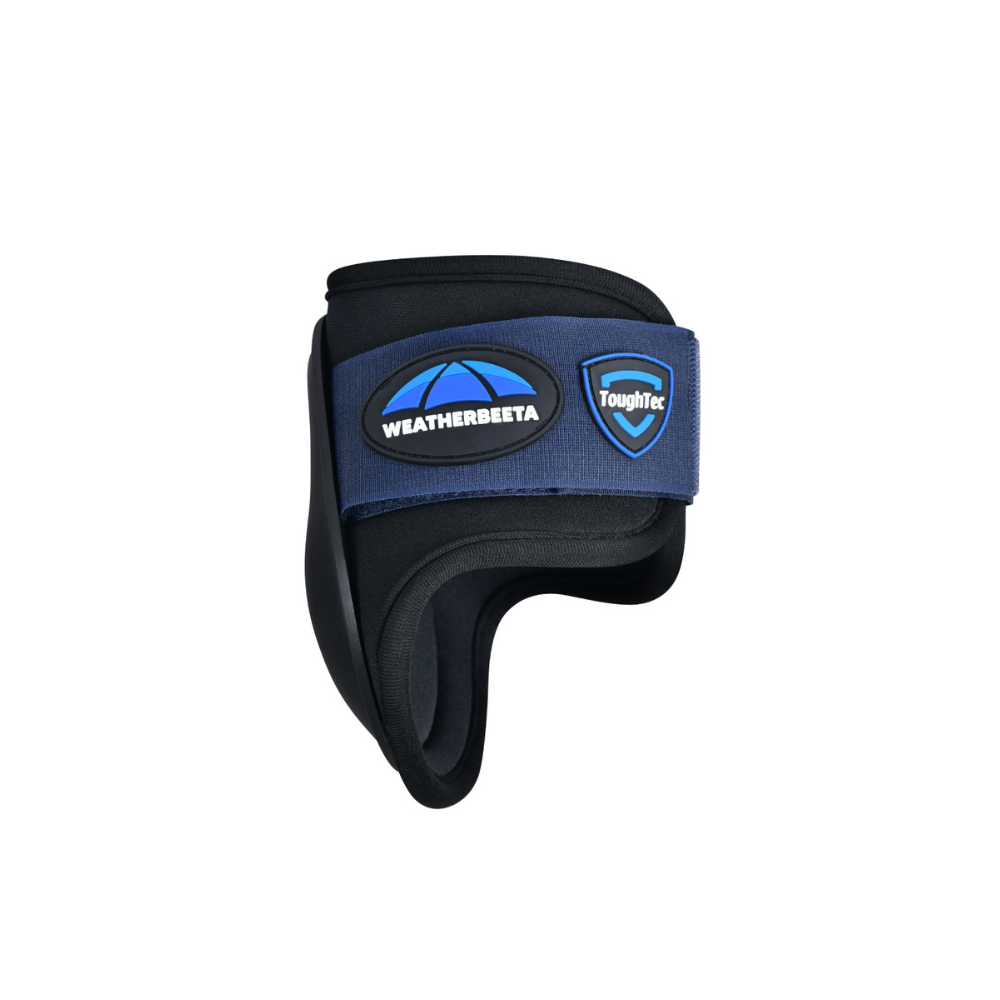 Weatherbeeta Tough-Tec Prime Fetlock Boots #colour_black-navy