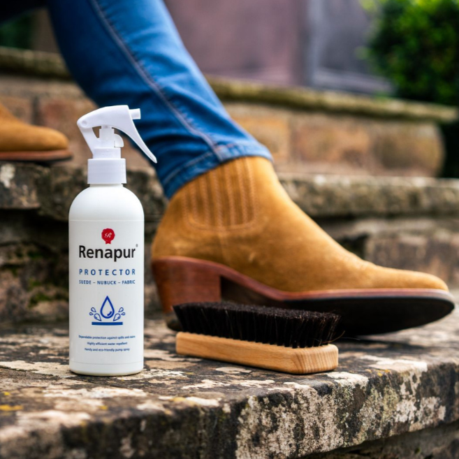 Renapur Suede Protector Eco Friendly Waterproof Spray Eco-Friendly For Fabrics