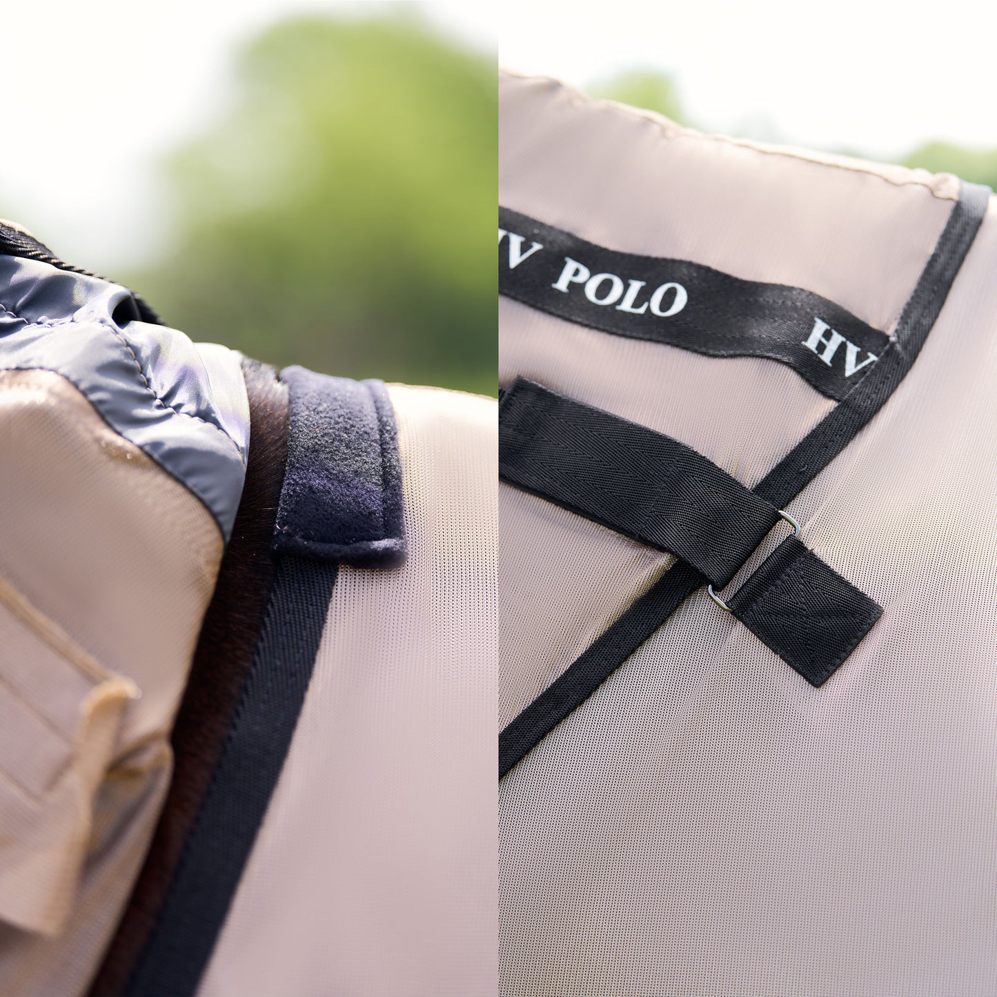 HV Polo Horse Nena Fly Blanket For Horses With Detachable Neck and Belly Flap