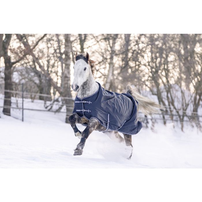 HKM Horse Turnout Rug -Economic Waterproof-Breathable Windproof Durable