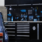Draper Tools Bunker Modular Floor Cabinet 5 Drawer Steel Matt Black 680mm