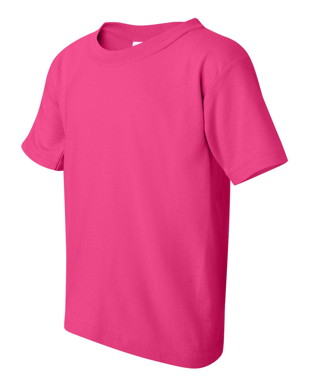 Gildan Heavy Cotton Youth T-Shirt Heliconia Soft Cotton Pre-Shrunk 100% Cotton