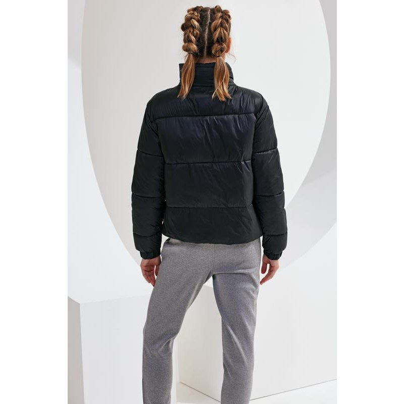 Women's TriDri Padded Jacket Lightweight Quilted High Neck Zip Pockets