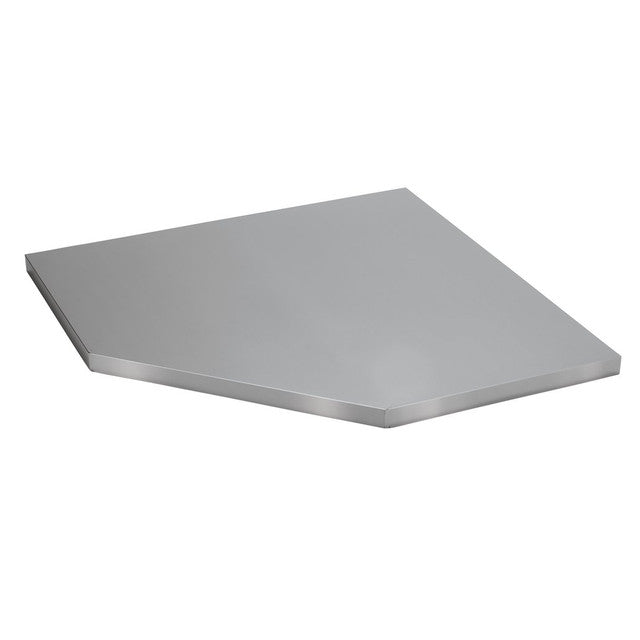 Draper Bunker Modular Stainless Steel Worktop for 865mm Corner Cabinet