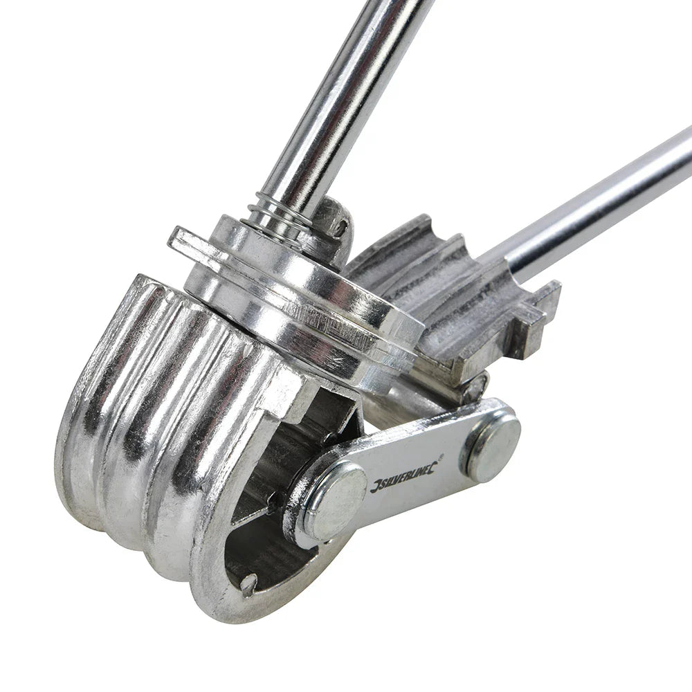 Silverline Tube Bender for 8-12mm Copper Aluminium Tubing with Ergonomic Grip