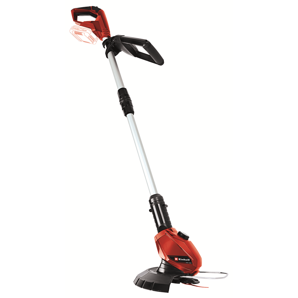 Einhell GE-CT 18 Li-Solo 18V Cordless Grass Trimmer 24cm Telescopic Handle