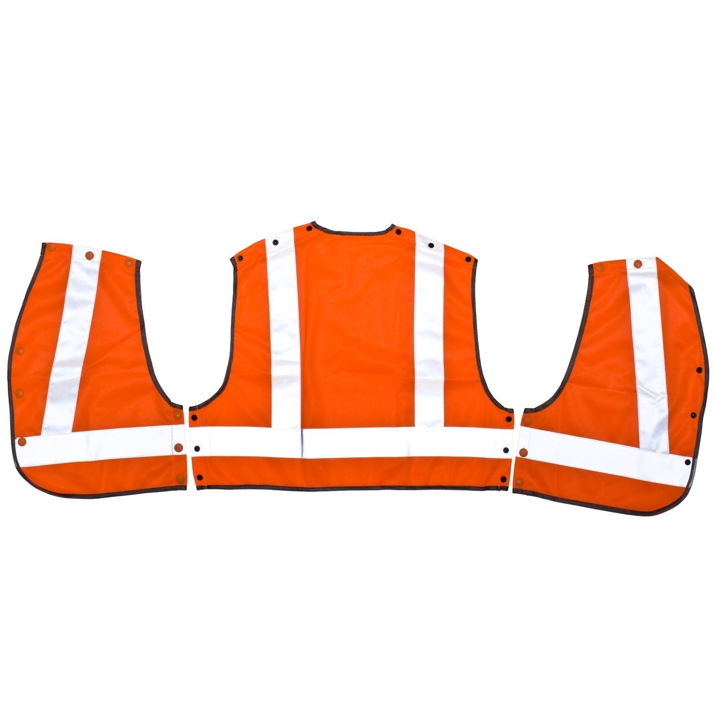 Supertouch Hi Vis Orange Mini Tracker Vest 100% Polyester Tricot Fabric
