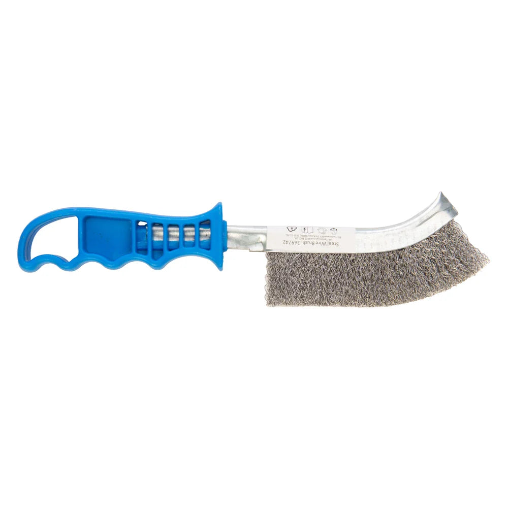 Silverline Steel Wire Brush 240mm Polyurethane Handle for Welding & Cleaning
