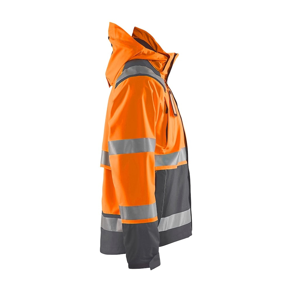 Blaklader Hi-Vis Shell Jacket 4987 Waterproof Breathable Reflective Safety Wear