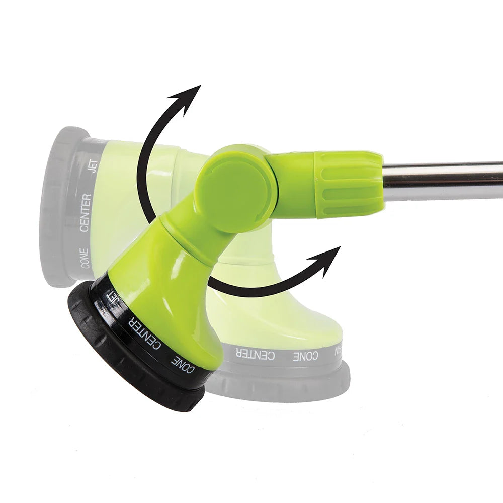 Silverline Spray Lance 10 Spray Patterns Swivel Head Rubber Grip Adjustable Flow