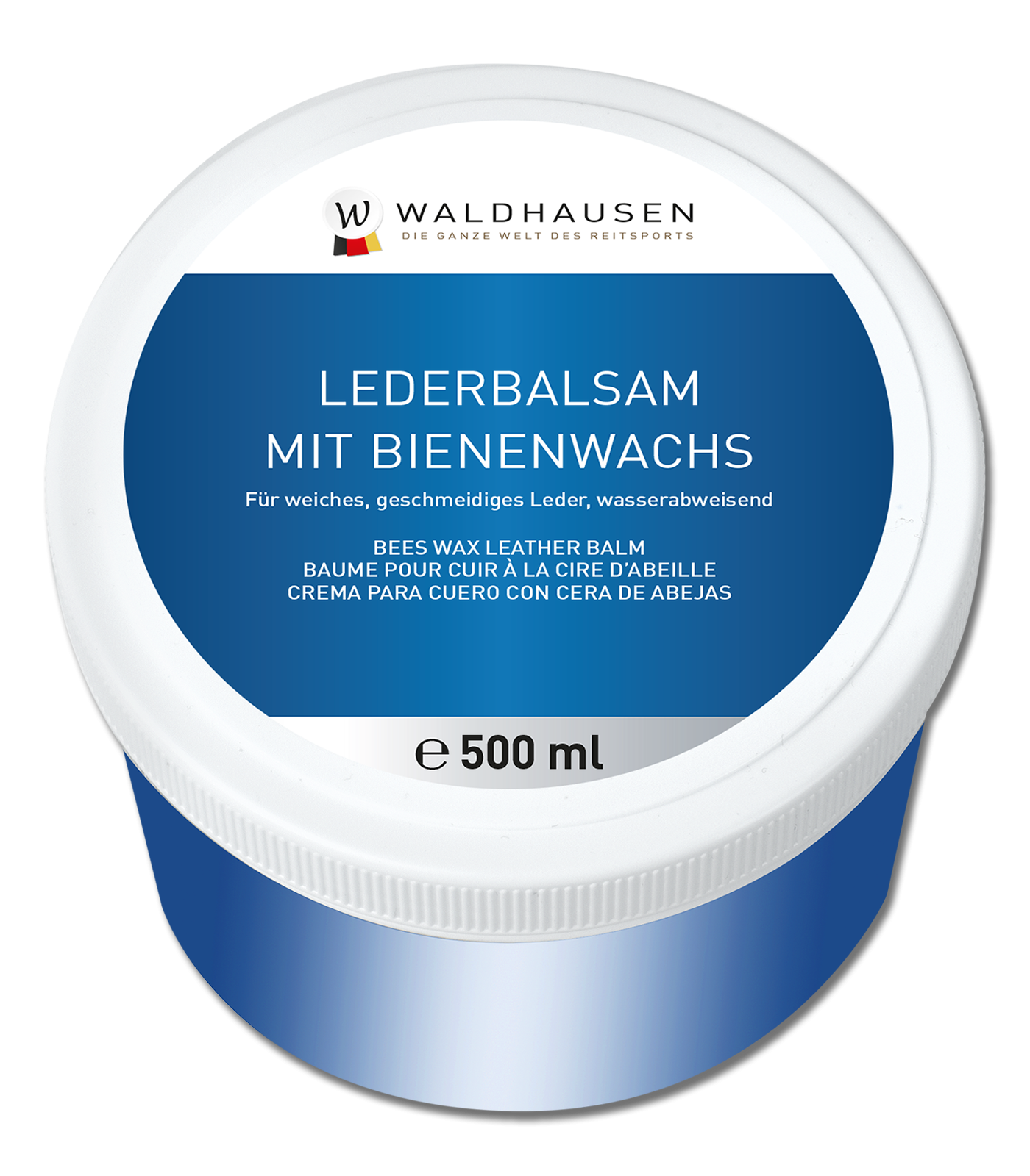 Waldhausen Horse Beeswax-Leather Care Crme 500ml Beeswax Leather Crème
