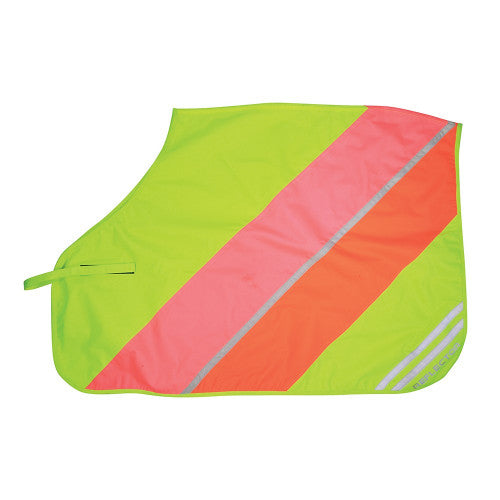 HY Horse Equestrian Reflector Quarter Mesh Exercise Sheet Waterproof Safety