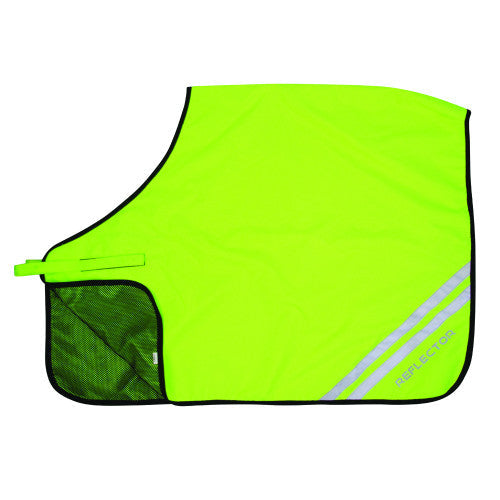 HY Horse Equestrian Reflector Quarter Mesh Exercise Sheet Waterproof Safety