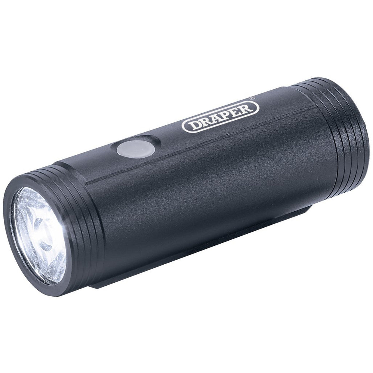 Draper Tools Rechargeable LED Bicycle Front Light 400 Lumens USB-C 4 Modes