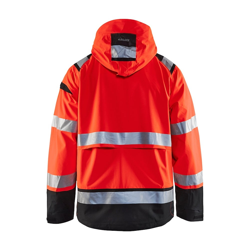 Blaklader Hi-Vis Shell Jacket 4987 Waterproof Breathable Reflective Safety Wear