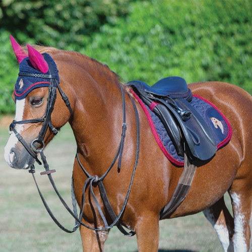 Little Rider Horse Riding Star Collection Saddle Pad with Applique Design