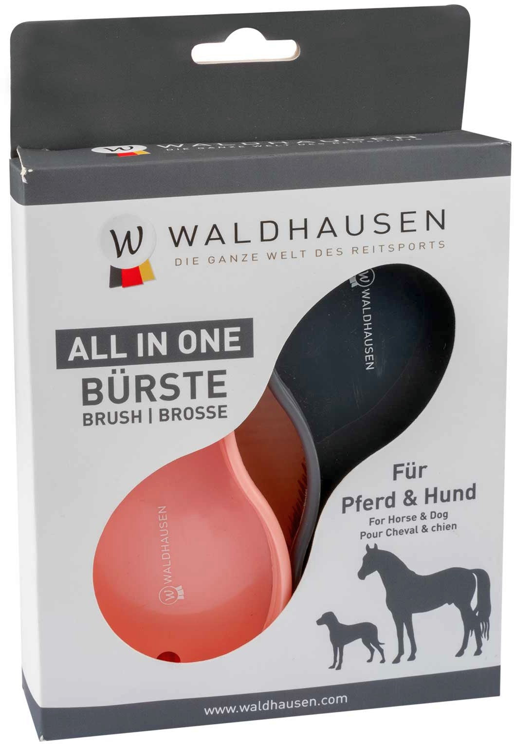 Waldhausen Grooming All In One Brush For Horses Dogs and Equipment Care