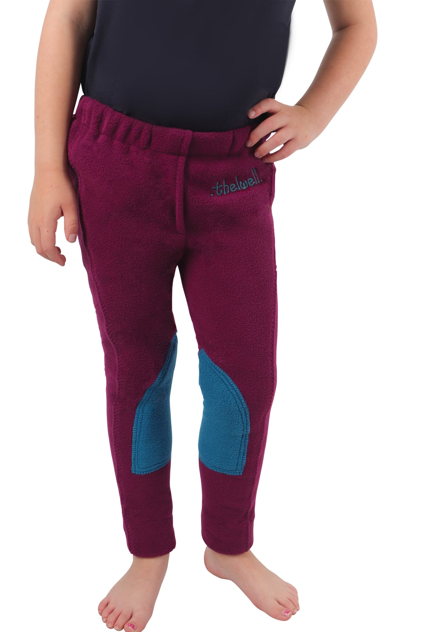 HY Equestrian Thelwell Collection Pony Friends Fleece Tots Jodhpurs