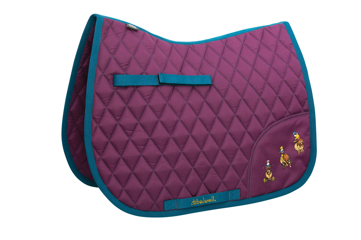 HY Horse Equestrian Thelwell Collection Pony Friends Saddle Pad