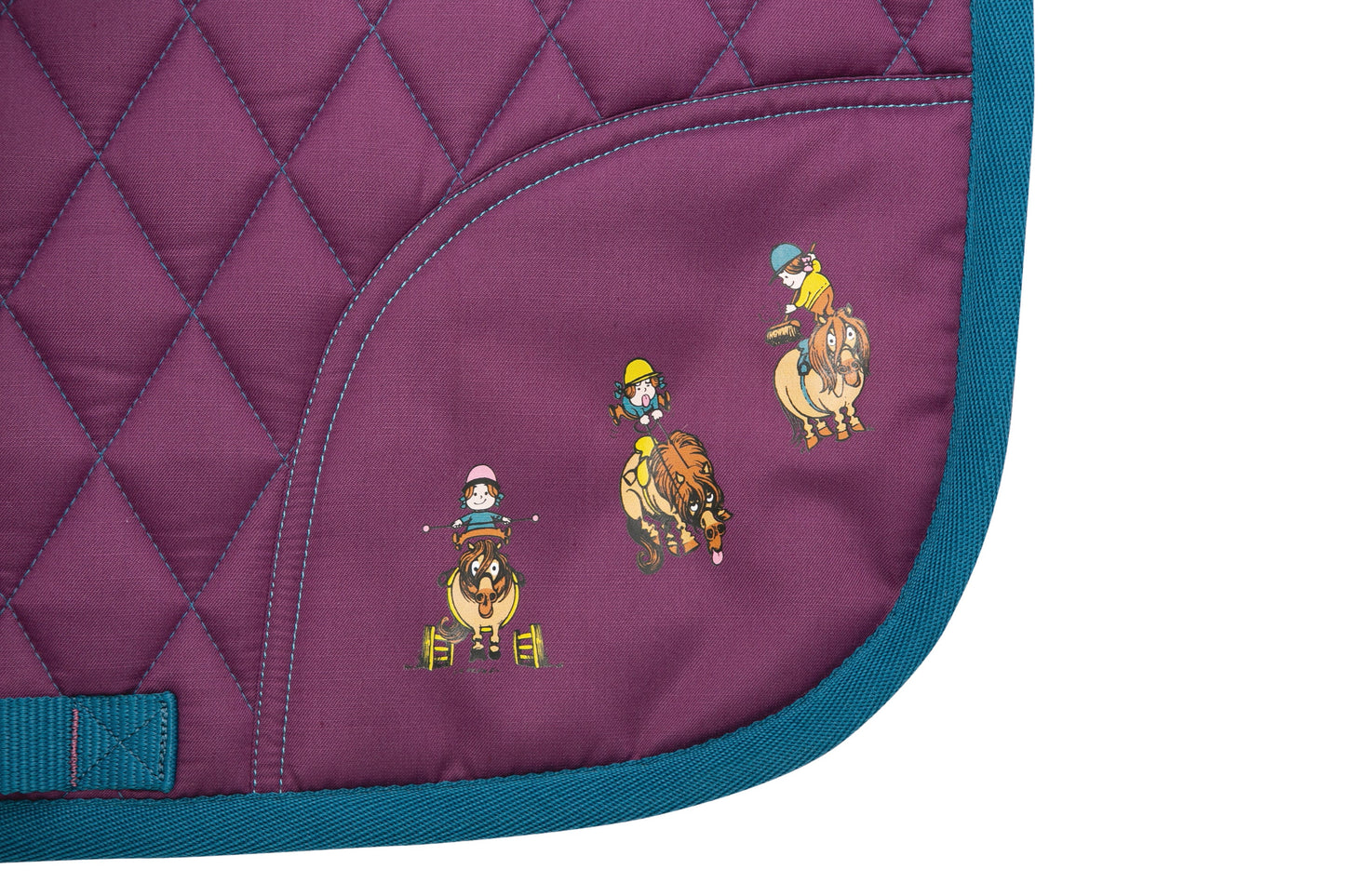 HY Horse Equestrian Thelwell Collection Pony Friends Saddle Pad