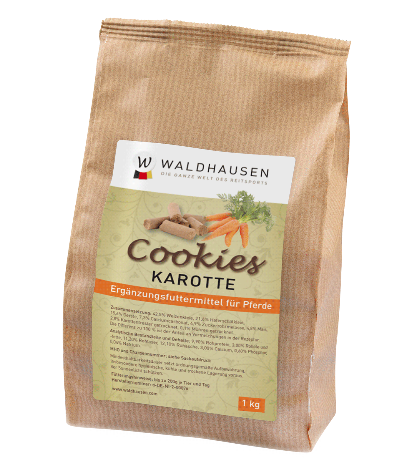 Waldhausen Horse Cookies 1kg Positive Reinforcement Treats For Horses