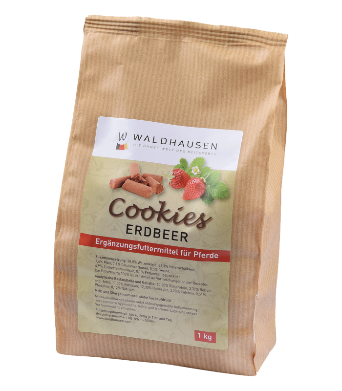 Waldhausen Horse Cookies 1kg Positive Reinforcement Treats For Horses