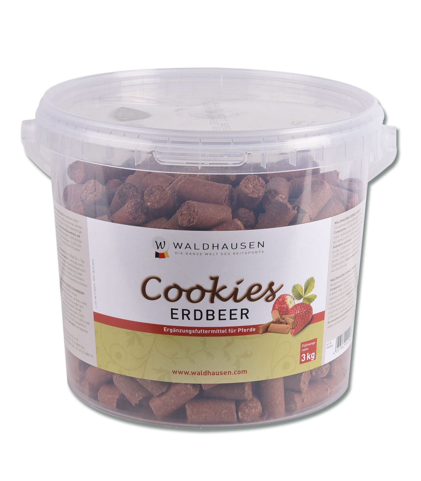 Waldhausen Horse Cookies 3kg Positive Reinforcement Treats For Horses
