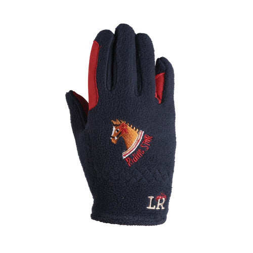 HY Little Rider Riding Star Collection Fleece Gloves For Winter