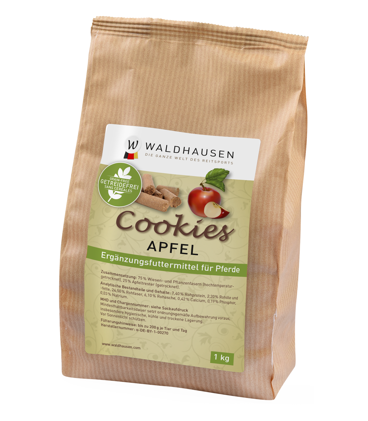 Waldhausen Horse Grain Free Cookies Ideal Reward For Horses With Sensitivities