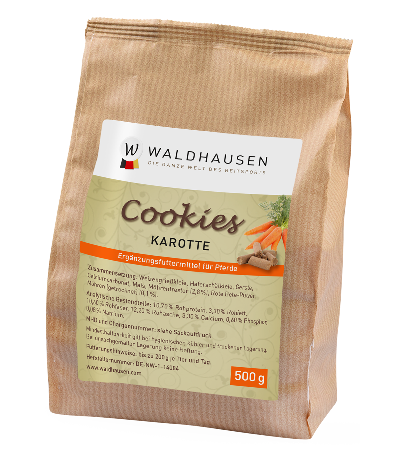 Waldhausen Horse Cookies Premium Treats for Positive Reinforcement