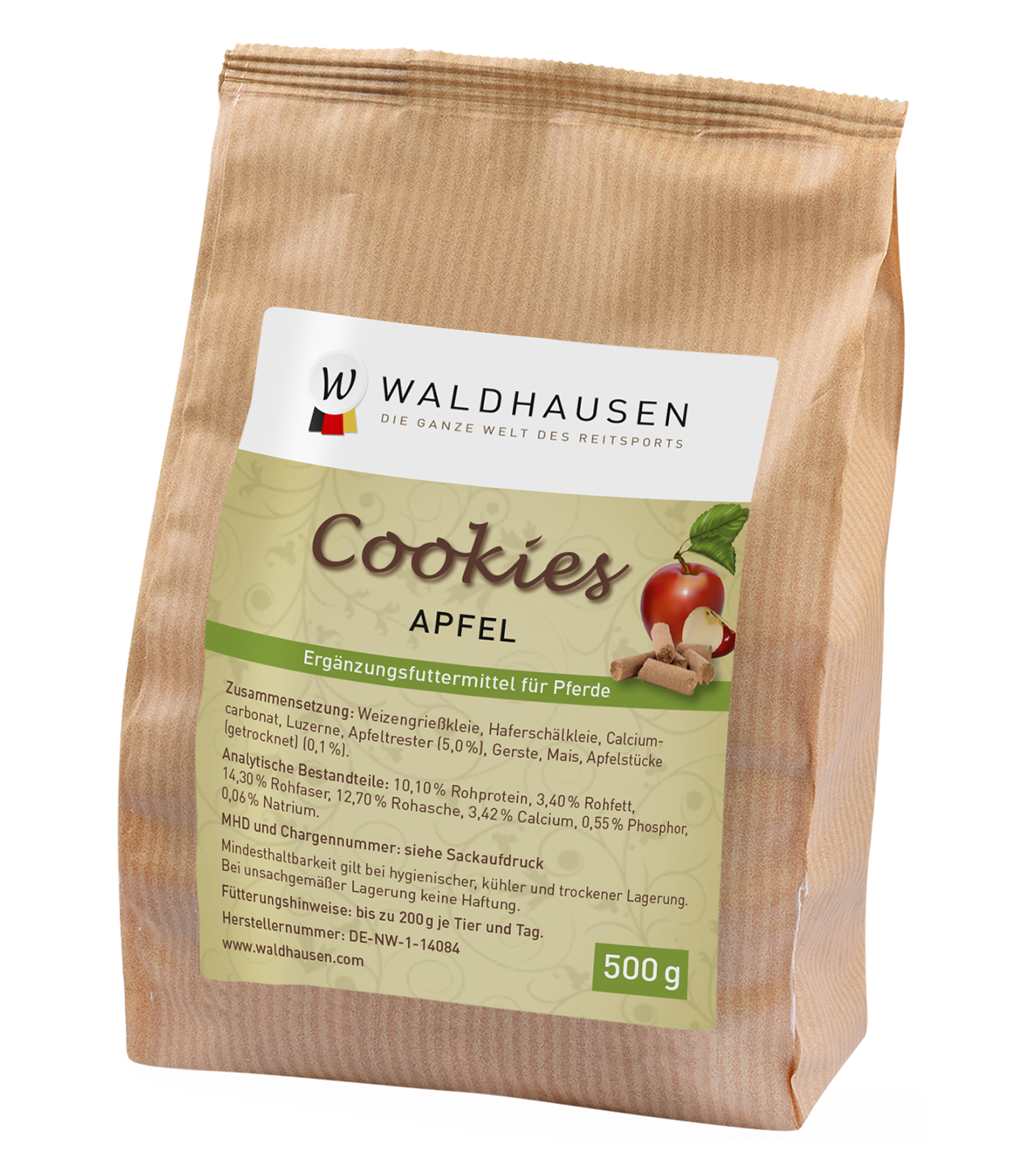 Waldhausen Horse Cookies Premium Treats for Positive Reinforcement